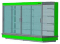 Горка холодильная ENTECO MASTER НЕМИГА П2 CUBE1 CUPE 125 ВВ (выносной агрегат) 
