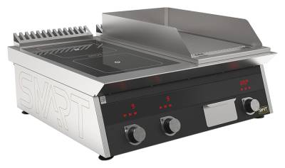 Плита индукционная комбинированная SMART INDUCTION K74-35KRB (с грилем)