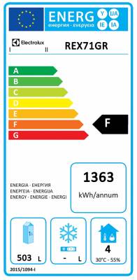 Шкаф холодильный Electrolux REX71GR 727273