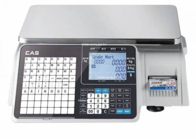 Торговые весы с печатью этикеток Cas CL-3000J-06B
