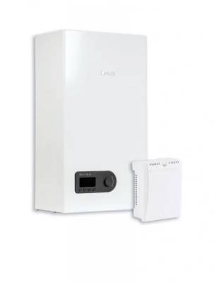 Настенный газовый котел Бастион Skat GB 24 + Стабилизатор Teplocom ST-555