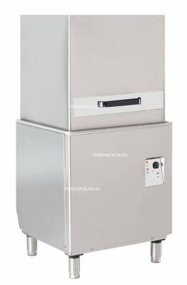 Купольная посудомоечная машина под кассеты 50x50 см, с дозатором ополаскивателя, без дозатора моющего, без дренажной помпы Kocateq KOMEC-H500